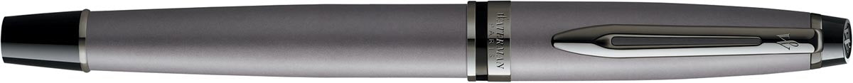 Waterman Expert Metallic Silver RT roller met zwarte inkt en giftbox