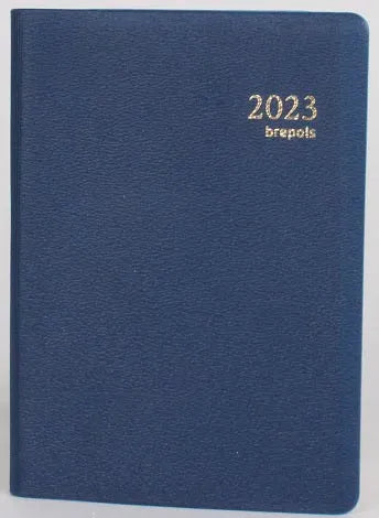 Brepols agenda Delta Genova 6-talig, blauw, 2025, OfficeTown