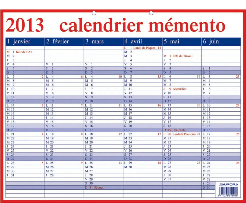 Aurora Memento 20 Franstalig, 2025 50 stuks, OfficeTown