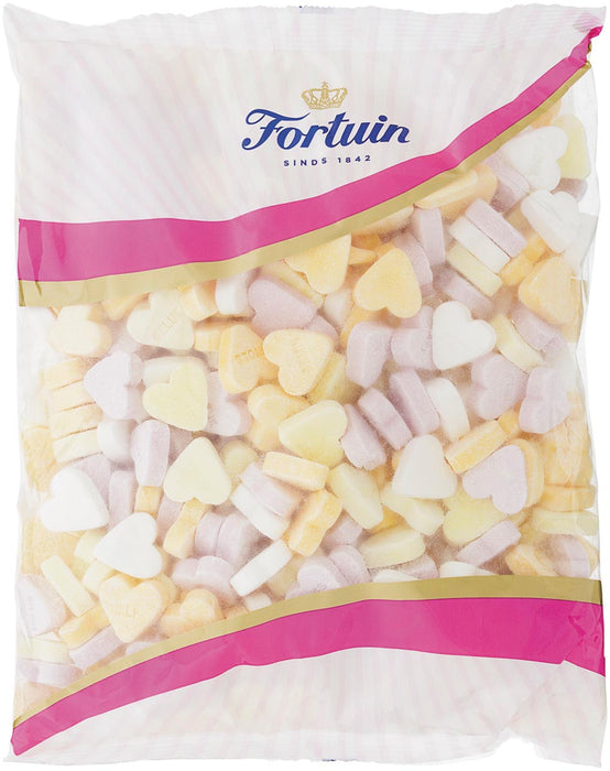 Fortuin Vruchtenhartjes snoepgoed, 1 kg zak