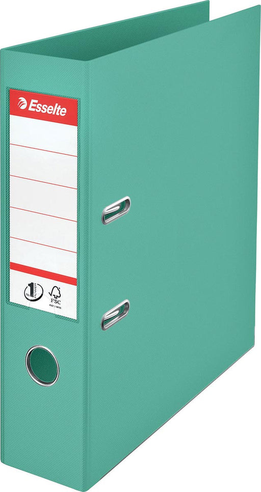 Esselte ordner Colour'Breeze No. 1 A4, uit PP, rug van 7,5 cm, groen 10 stuks, OfficeTown