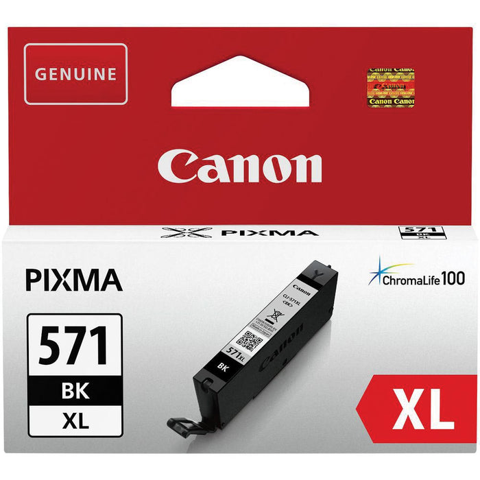 Canon inktcartridge CLI-571XL, 810 pagina's, OEM 0331C001, zwart