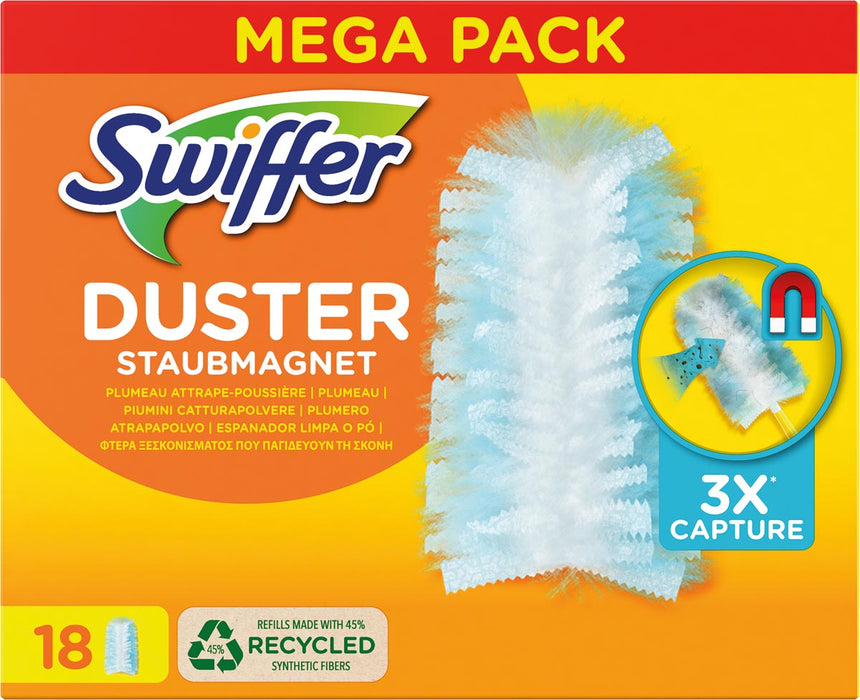 Swiffer Duster navullingen voor val- en vergrendelsysteem, 18-pack