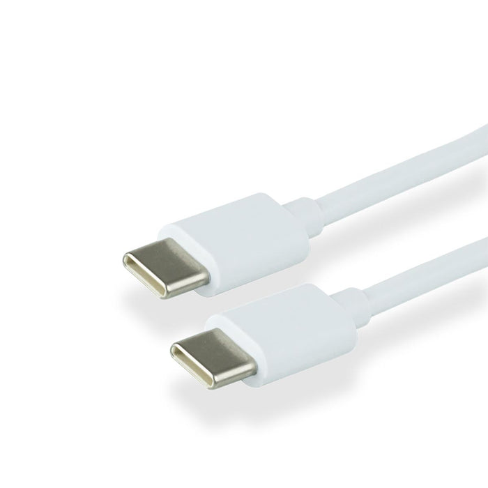 Groenmuiskabel, USB-C naar USB-C, 1 m, wit 5 stuks