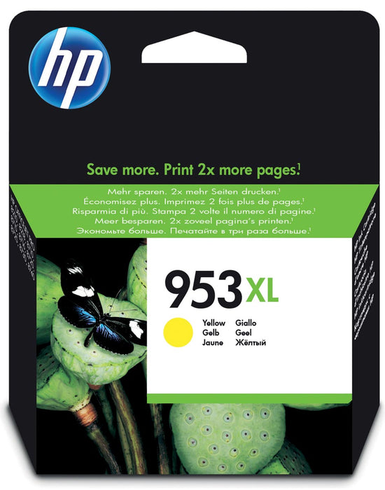 HP inktcartridge 953XL, 1.450 pagina's, OEM F6U18AE, geel