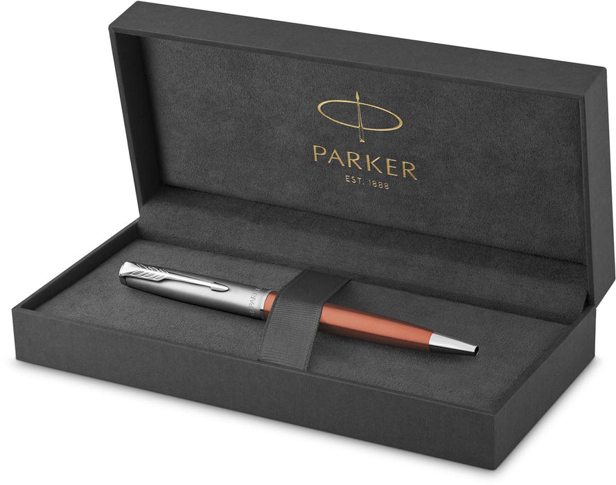 Parker balpen Sonnet, medium, in giftbox, oranje