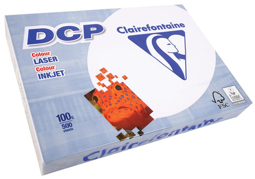 Clairefontaine DCP presentatiepapier A3, 100 g, pak van 500 vel 4 stuks, OfficeTown