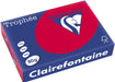 Clairefontaine Trophée Intens, gekleurd papier, A4, 80 g, 500 vel, kersenrood 5 stuks, OfficeTown