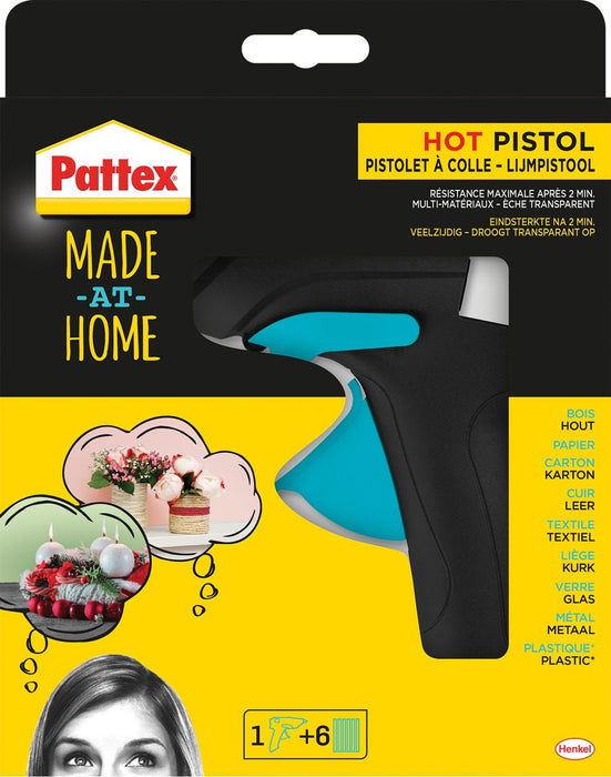 Pattex Made At Home lijmpistool op blister 6 stuks, OfficeTown