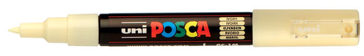 Uni POSCA paintmarker PC-1MC, 0,7 mm, ivoor 6 stuks, OfficeTown