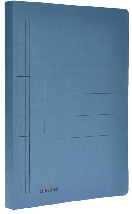 Class'ex hechtmap, ft 25 x 32 cm (voor ft A4), blauw