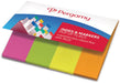 Pergamy Index & papieren markeerstroken, pak van 4 x 50 vel, geassorteerde neon kleuren 24 stuks, OfficeTown
