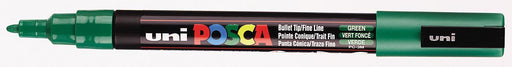 uni-ball Paint Marker op waterbasis Posca PC-3M donkergroen 6 stuks, OfficeTown