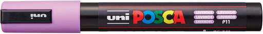 uni-ball Paint Marker op waterbasis Posca PC-5M lavendel 6 stuks, OfficeTown