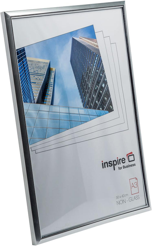 Inspire for Business fotokader Easyloader, zilver, ft A3 18 stuks, OfficeTown