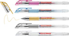 Edding gelroller 2185, etui met 5 stuks in geassorteerde kleuren - OfficeTown