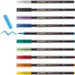 Edding glitter penseelpen e - 1340, gemengd, pak van 10 stuks - OfficeTown