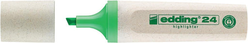 Edding Markeerstift Ecoline e - 24 groen met schuine punt - OfficeTown