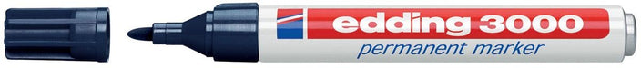 Edding permanente marker 3000 staalblauw - OfficeTown