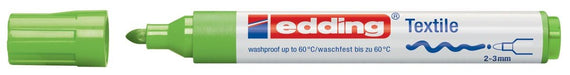 Edding textielstift 4500 in lichtgroen met ronde punt - OfficeTown