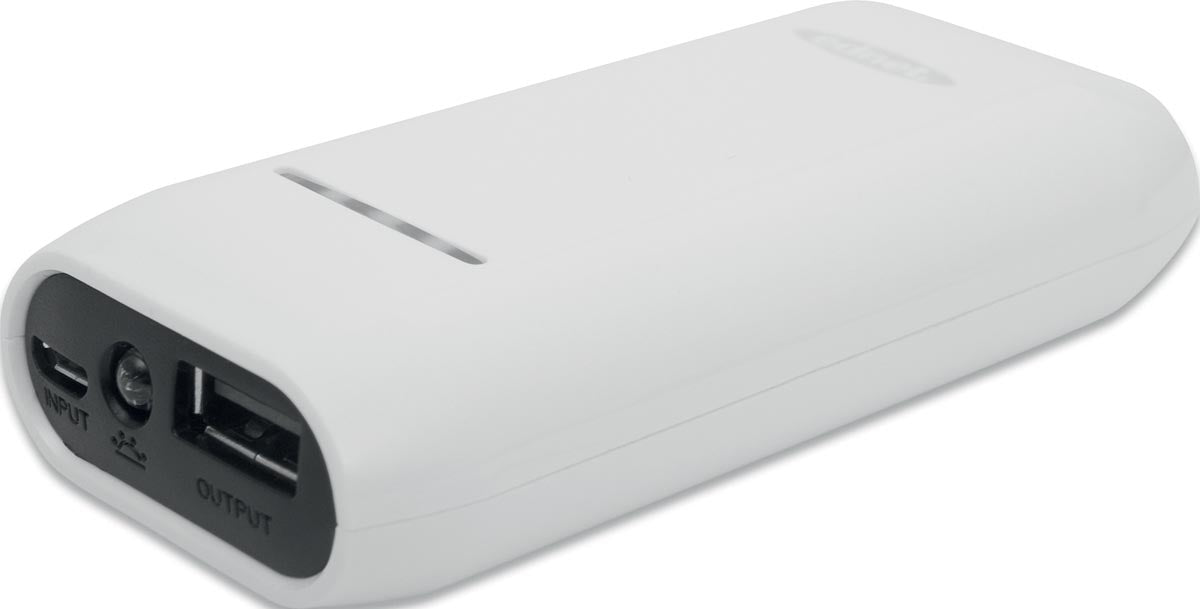 Ednet powerbank 4400mAh met LED - indicator - OfficeTown