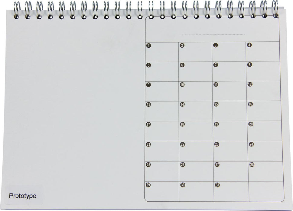 Eeuwigdurende kalender gemaakt van Maildor - OfficeTown