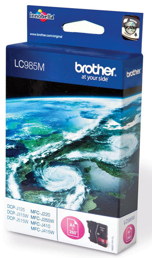 Brother inktcartridge, 260 pagina's, OEM LC-985M, magenta 5 stuks, OfficeTown