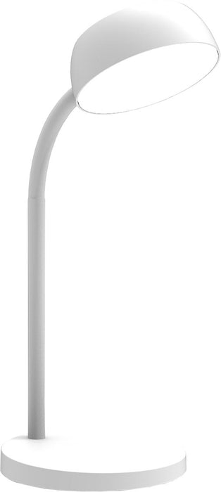Unilux Tamy LED-bureaulamp, wit, flexibele bovenkant