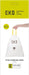 Eko vuilniszakken met trekbandsluiting, 25 - 35 liter, wit, 1 rol, 12 zakken - OfficeTown