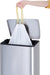 Eko vuilniszakken met trekbandsluiting, 40 - 60 liter, wit, 1 rol, 12 zakken - OfficeTown