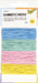 Elastisch koord van 5 m, set van 4 in diverse pastelkleuren - OfficeTown