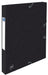 Elba elastomap Oxford Top File+ met 2,5 cm rug, zwart - OfficeTown