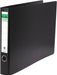 Elba Rado Ordner, ft A3 liggend, uit karton, rug van 5,5 cm, zwart - OfficeTown