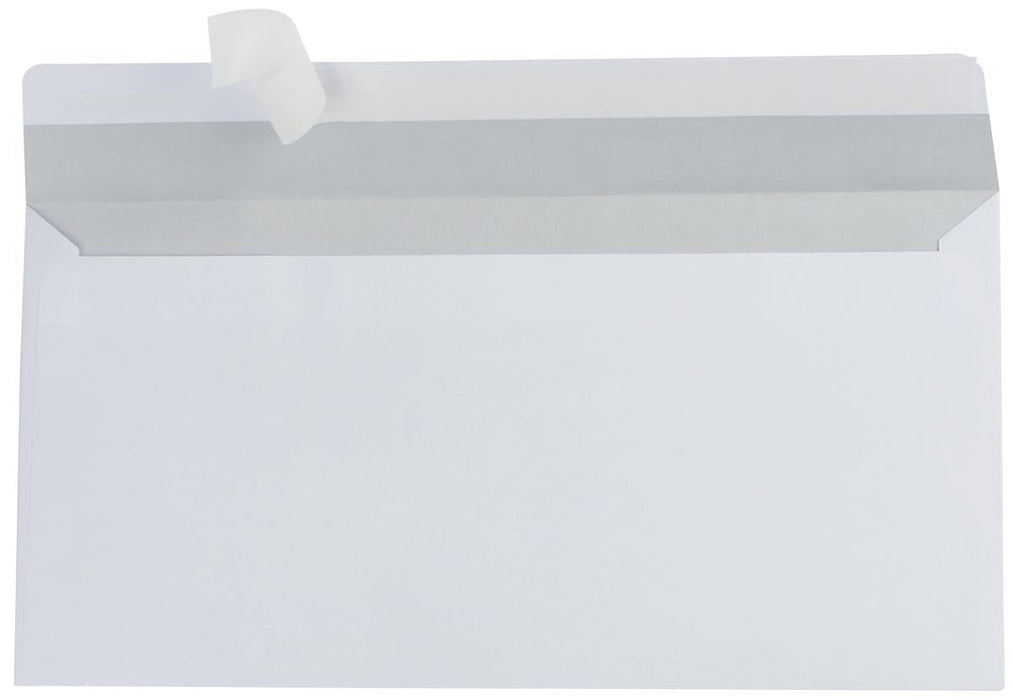 Enveloppen ft 110 x 220 mm, venster rechts, stripsluiting, doos van 500 stuks met FSC - certificering - OfficeTown