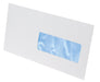 Enveloppen van 114 x 229 mm, met rechts venster, stripsluiting, doos van 500 stuks - OfficeTown
