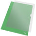 Esselte l - map, copy safe, gekorreld, A4, 115 micron, pak van 100 stuks, groen - OfficeTown