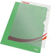 Esselte l - map, copy safe, gekorreld, A4, 115 micron, pak van 100 stuks, groen - OfficeTown