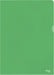 Esselte l - map, copy safe, gekorreld, A4, 115 micron, pak van 100 stuks, groen - OfficeTown