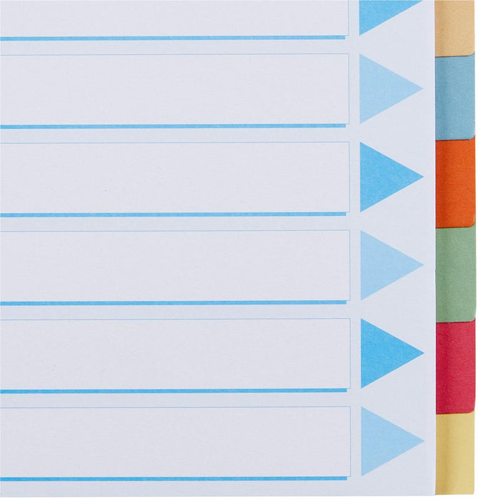 Esselte tabbladen 12 tabs, karton van 275 g/m² - OfficeTown