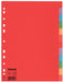 Esselte tabbladen Economy 12 tabs - OfficeTown