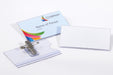 Europel badge met combiklem, ft 75 x 40 mm, 24 stuks - OfficeTown