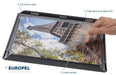 Europel clicklijst, lijst 25mm A4, mat zwart posterframe - OfficeTown
