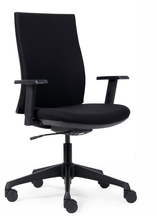 Euroseats bureaustoel Canillo, stoffen rug - OfficeTown