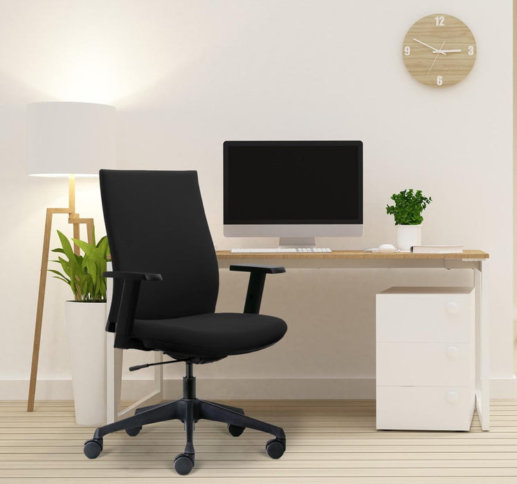 Euroseats bureaustoel Canillo, stoffen rug - OfficeTown