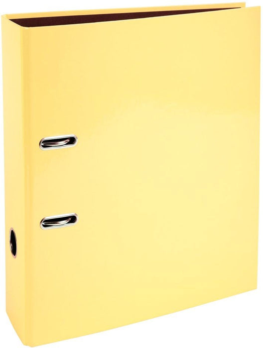 Exacompta Aquarel ordner met gecoat papier, ft A4, rug van 8 cm, geassorteerde kleuren 10 stuks - OfficeTown