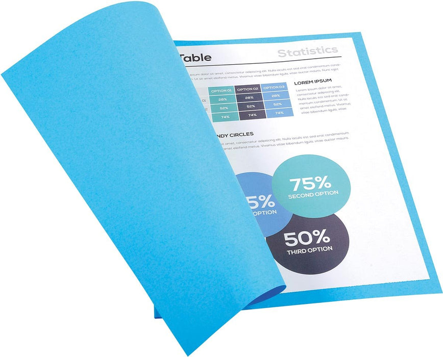 Exacompta dossiermap Forever 180, ft A4, 100 stuks, felblauw - OfficeTown