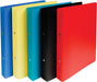 Exacompta ringmap doorschijnend, ft A4 maxi, PP, 2 ringen van 3 cm, 5 geassorteerde kleuren - OfficeTown