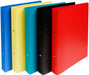 Exacompta ringmap doorschijnend, ft A4 maxi, PP, 2 ringen van 3 cm, 5 geassorteerde kleuren - OfficeTown