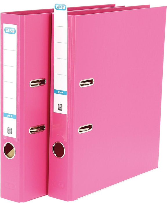 Elba ordner Smart Pro+,  roze, rug van 5 cm 10 stuks, OfficeTown