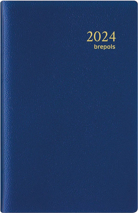 Brepols agenda Delta Genova 6-talig, blauw, 2025, OfficeTown